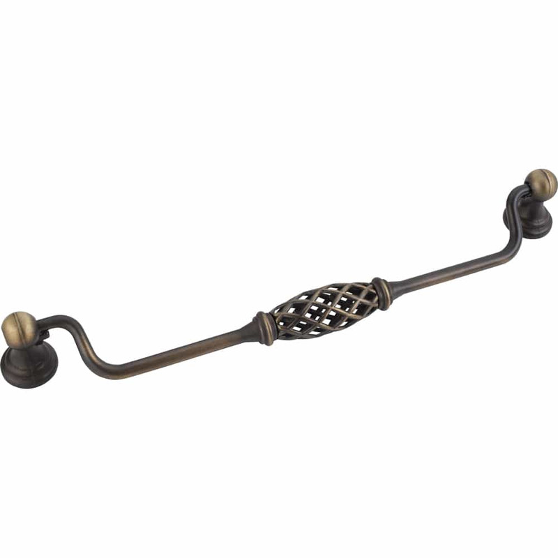 Tuscany Pull, 224 mm C/C, Finish  -Antique Brushed Satin Brass